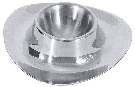 Edelstahl-Eierbecher für Gastronomiebedarf.