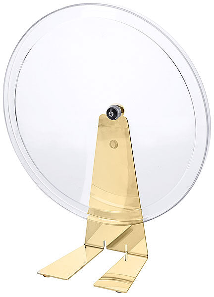 Transparente Abdeckhaube auf Ständer.