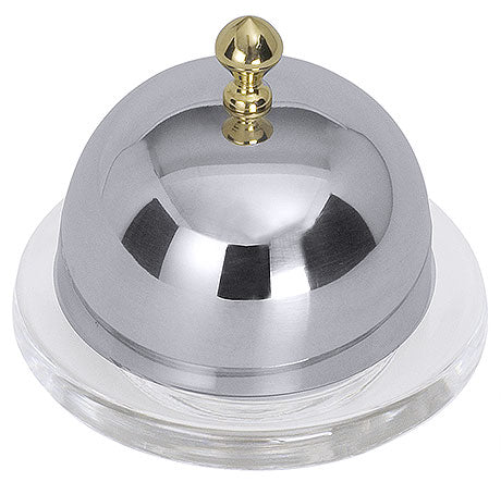Glocke mit goldener Spitze.